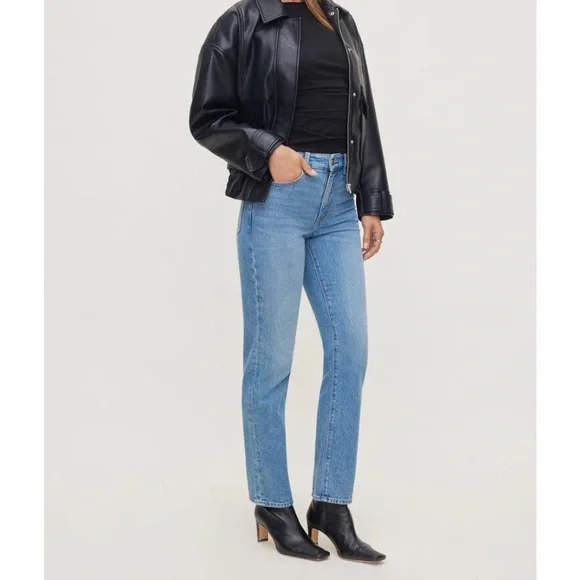 Frenchie High Rise Slim Leg Jeans - Picture 4 of 9